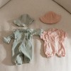 Babypop kleertjes - Roze  (Geboortelijst Fenn B.)